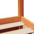 Miniatyrbilde 11 av 11: vidaXL Sengeramme uten madrass voksbrun 160x200 cm heltre furu