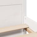 Miniatyrbilde 11 av 11: vidaXL Sengeramme uten madrass hvit 140x200 cm heltre furu