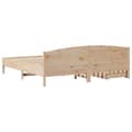 Miniatyrbilde 9 av 11: vidaXL Sengeramme uten madrass 180x200 cm heltre furu