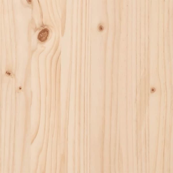 vidaXL sengeramme uden madras 140x200 cm massivt fyrretræ
