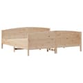 Miniatyrbillede 6 af 11: vidaXL sengeramme uden madras 180x200 cm massivt fyrretræ