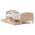 Miniatyrbilde 3 av 11: vidaXL Sengeramme uten madrass 90x190 cm heltre furu
