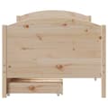 Miniatyrbilde 5 av 11: vidaXL Sengeramme uten madrass 90x190 cm heltre furu