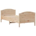 Miniatyrbilde 6 av 11: vidaXL Sengeramme uten madrass 90x190 cm heltre furu