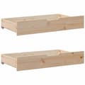 Miniatyrbilde 7 av 11: vidaXL Sengeramme uten madrass 90x190 cm heltre furu