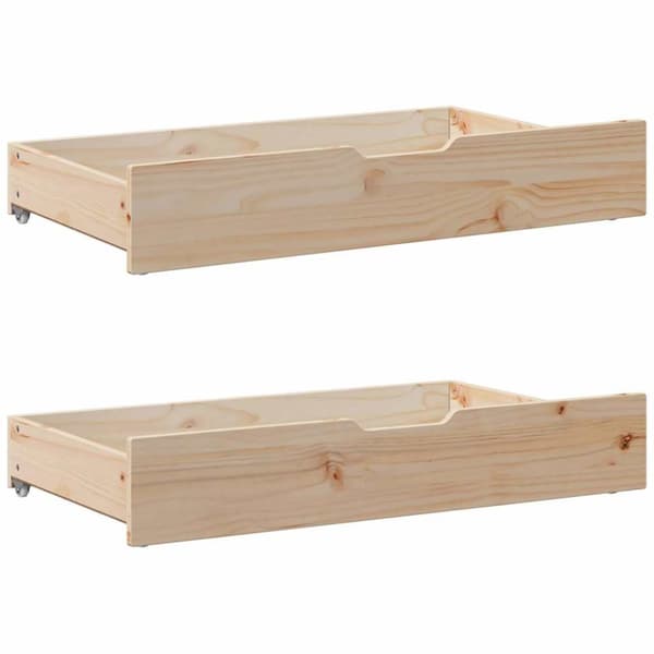 vidaXL Sengeramme uten madrass 90x190 cm heltre furu
