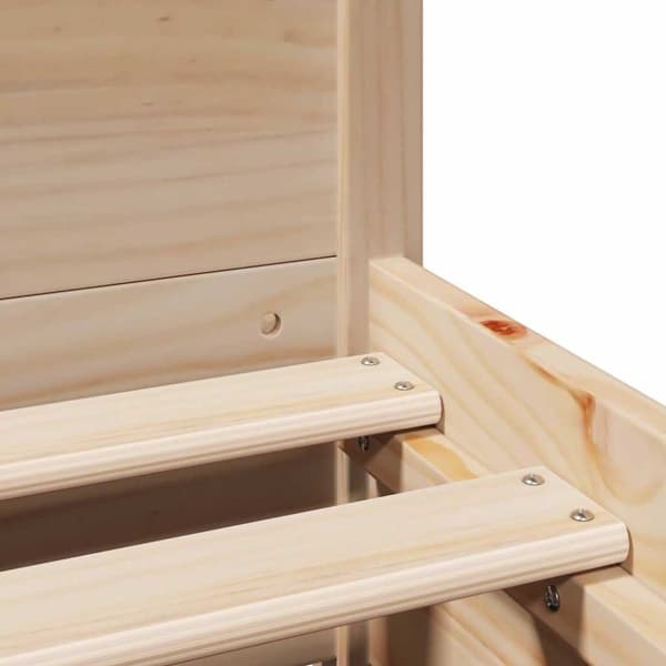 vidaXL Sengeramme uten madrass 90x190 cm heltre furu