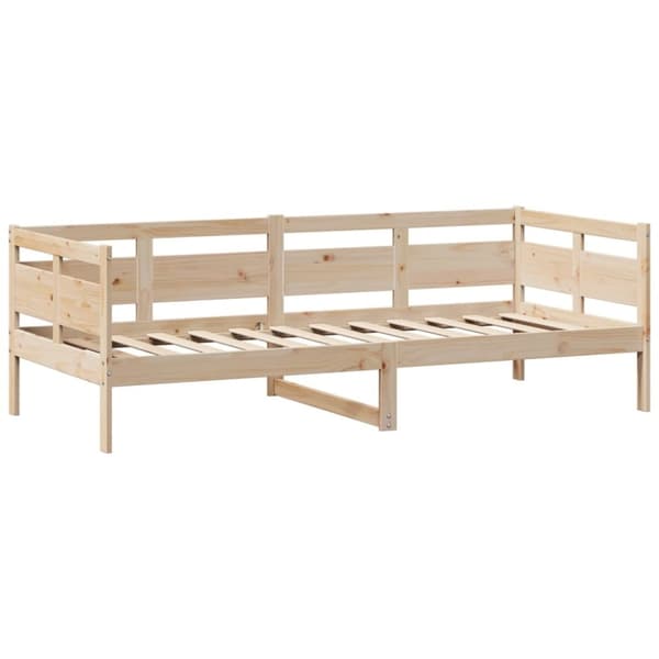 vidaXL Dagseng med skuffer 90x190 cm heltre furu