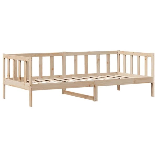 vidaXL Dagseng med skuffer 90x200 cm heltre furu