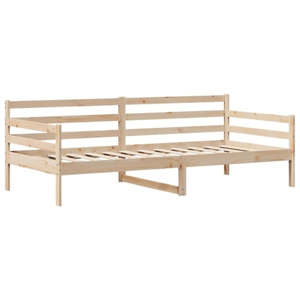 vidaXL Vuodesohva laatikoilla 90x200 cm täysi mänty