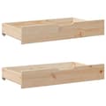 Miniatyrbilde 7 av 11: vidaXL Dagseng med skuffer 80x200 cm heltre furu