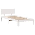 Miniatyrbilde 8 av 11: vidaXL Sengeramme med skuffer hvit 90x200 cm heltre furu