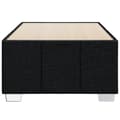 Miniatyrbillede 5 af 10: vidaXL sengeramme 90x190 cm stof sort