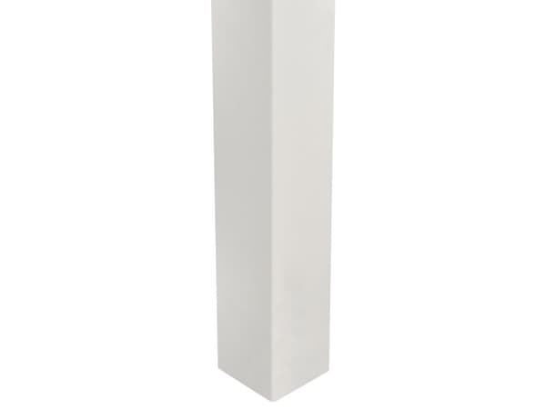Barnsäng Vit Gummiträ 90 x 200 cm Loftsäng Enkel Storlek med Lamellram Säng för Småbarn Låg Våningssäng