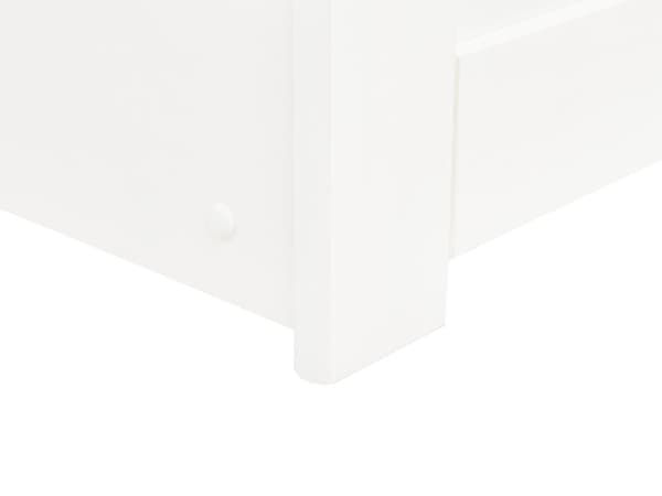 Barnsäng Vit Furu Ram 90 x 200 cm Enkel Storlek Ram