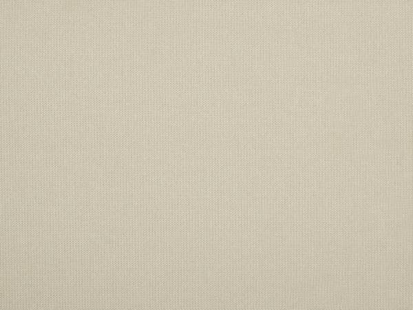 Säng Krämfärgad Polyester Tyg Stoppad Ribbad 160 x 200 cm King Size Klassisk Traditionell Design Sovrum