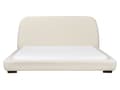 Miniatyrbilde 5 av 11: Spaltede Sengeramme Krem Polyester Boucle Stoff Polstret 180 x 200 cm Klassisk Tradisjonell Design