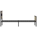 Miniatyrbilde 6 av 10: vidaXL Sengeramme uten madrass sonoma eik 107x200 cm konstruert tre
