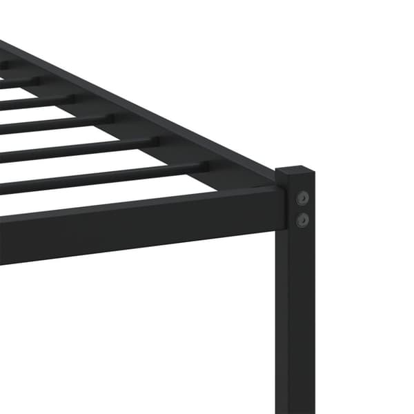 vidaXL Sengeramme uten madrass med hodegavl brun eik 80x200 cm