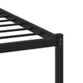 Miniatyrbilde 8 av 10: vidaXL Sengeramme uten madrass med hodegavl brun eik 80x200 cm