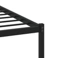 Miniatyrbilde 8 av 10: vidaXL Sengeramme uten madrass med hodegavl brun eik 100x200 cm