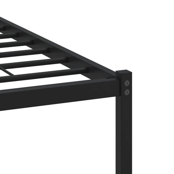 vidaXL Sengeramme uten madrass med hodegavl brun eik 120x190 cm