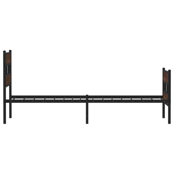 vidaXL Sengeramme uten madrass med hodegavl og fotgavl 90x200 cm