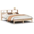 Miniatyrbilde 3 av 10: vidaXL Sengeramme uten madrass 140x190 cm heltre furu
