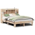 Miniatyrbilde 3 av 11: vidaXL Sengeramme uten madrass 150x200 cm heltre furu