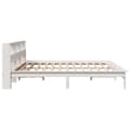 Miniatyrbilde 6 av 10: vidaXL Sengeramme uten madrass hvit 180x200 cm heltre furu