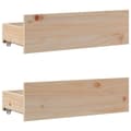 Pikkukuva 10 / 11: vidaXL Sängynrunko ilman patjaa laatikoilla 135x190 cm täysi mänty