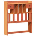 Miniatyrbilde 9 av 11: vidaXL Sengeramme uten madrass voksbrun 100x200 cm heltre furu