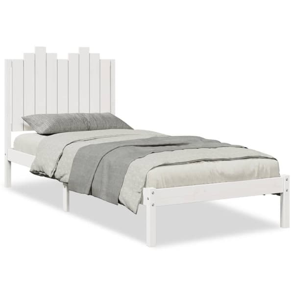 vidaXL ekstra lang sengeramme uden madras 100x210 cm massivt træ