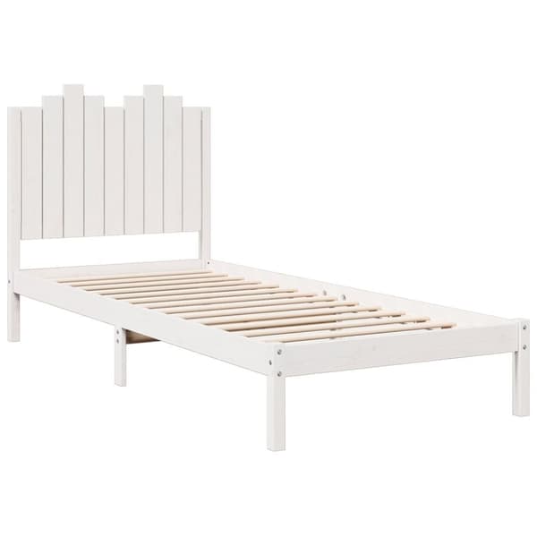 vidaXL ekstra lang sengeramme uden madras 100x210 cm massivt træ