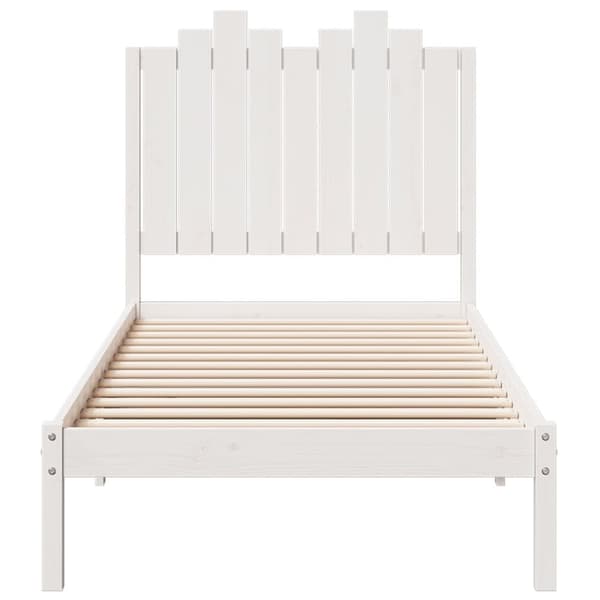 vidaXL ekstra lang sengeramme uden madras 100x210 cm massivt træ
