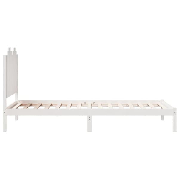 vidaXL ekstra lang sengeramme uden madras 100x210 cm massivt træ