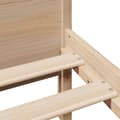 Miniatyrbilde 11 av 11: vidaXL Sengeramme uten madrass 100x200 cm heltre furu