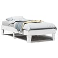 Miniatyrbilde 3 av 10: vidaXL Sengeramme uten madrass hvit 90x200 cm heltre furu