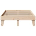 Miniatyrbilde 5 av 10: vidaXL Sengeramme uten madrass 120x200 cm heltre furu