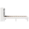 Miniatyrbilde 8 av 11: vidaXL Sengeramme uten madrass hvit 100x200 cm heltre furu
