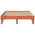 Miniatyrbilde 5 av 10: vidaXL Sengeramme uten madrass brun 150x200 cm heltre furu