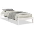 Miniatyrbilde 3 av 10: vidaXL Ekstra lang sengeramme uten madrass hvit 80x220 cm heltre furu