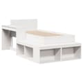 Miniatyrbilde 4 av 11: vidaXL Sengeramme uten madrass hvit 80x200 cm heltre furu