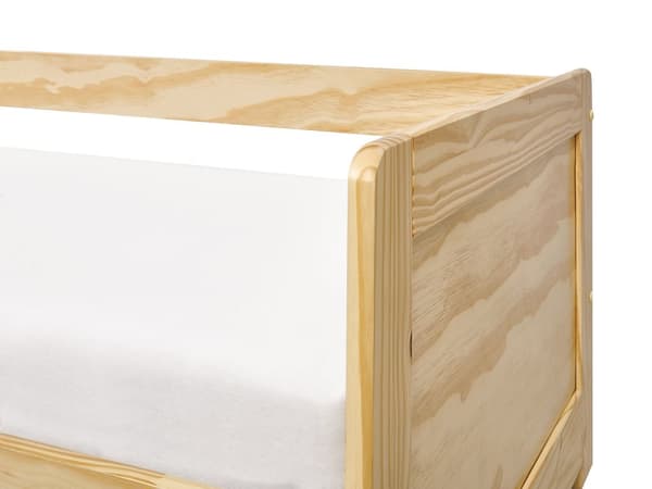 Dagseng Lyst tre Furu 90 x 200 cm Moderne og skandinavisk stil Ekstra uttrekkbar seng Barnerom Soverom