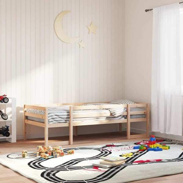 Sängram för barnsäng 80x200 cm massiv furu
