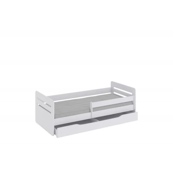 Säng - Kocot Kids - Tom vit - 80x180 cm - Lamell - 2 platser