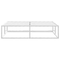 Miniatyrbilde 6 av 10: vidaXL Sengeramme uten madrass hvit 140x200 cm