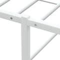 Miniatyrbilde 9 av 10: vidaXL Sengeramme uten madrass hvit 160x200 cm