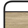 Miniatyrbilde 8 av 9: vidaXL Sengeramme uten madrass sonoma eik 100x200 cm konstruert tre