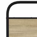 Miniatyrbilde 8 av 9: vidaXL Sengeramme uten madrass sonoma eik 120x200 cm konstruert tre